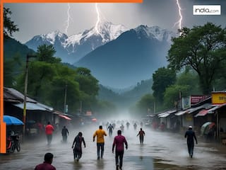 Uttarakhand Cloudburst: Massive destruction after cloudburst strikes Chamoli's Nandanagar ghat area, 10 missing