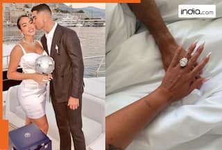 Cristiano Ronaldo engaged? Girlfriend Georgina Rodriguez’s sparkling diamond ring picture goes viral