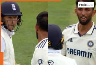 WATCH: Joe Root fights with Prasidh Krishna after sledging in IND vs ENG 5th Test at Oval