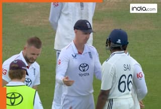 WATCH: Sai Sudarshan turns back to give a shutting reply to Ben Duckett after getting dismissed, video going viral