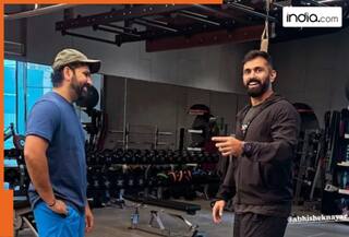 Good News for Rohit Sharma fans as star cricketer seen training with a renowned coach, his name is...