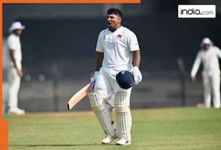 Sarfaraz Khan knocks on BCCI doors with blazing ton for Mumbai in....