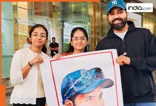 Rohit Sharma sweet gesture to a fan girl after meeting, wins heart by....