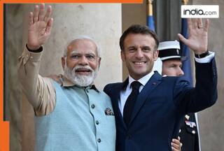 PM Modi, French President Macron discuss peaceful resolution of conflicts in Ukraine, West Asia