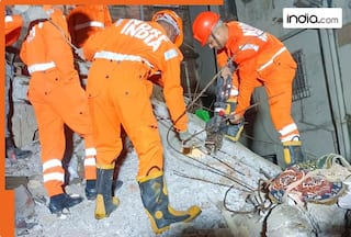 Palghar Building Collapse: Toddler among 2 killed in Maharashtra's Palghar, rescue operations underway