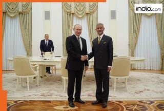 Amid tariff war with US, Jaishankar meets Russian President Vladimir Putin in Moscow