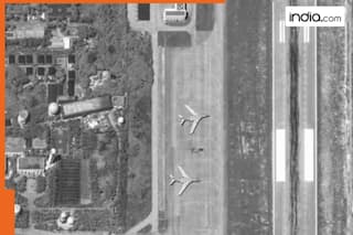 Runway, missile shelter, aircraft hangar and lot more; China's mammoth military city in South China Sea revealed by secret satellite pictures