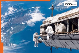 ISRO presents model of Indian space station for the first time, will compete with China and US, to be launched...