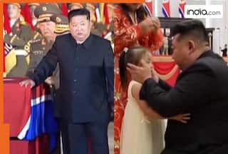North Korea’s Kim Jong Un bursts into tears while pacifying daughter of soldier killed in Russia, video goes viral