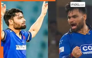 WATCH: Rinku Singh roars in celebration after taking first-ball wicket in UP T20 League