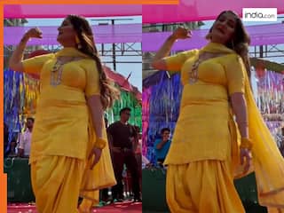 Sapna Choudhary Dance Video: पीले सूट में सपना चौधरी के गजब डांस ने काट दिए धर्राटे, नजरें नहीं हटा पाए दर्शक | देखें वीडियो