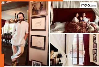 Inside Saif Ali Khan, Kareena Kapoor's Mumbai Home: Colonial-classical decor, vintage charm and stunning artworks