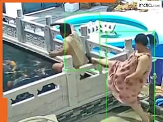 बच्चे को स्कूल छोड़ना भूला पति, पत्नी ने बना दिया ‘जलपरी’, लात मारकर सीधा तालाब में फेंका!