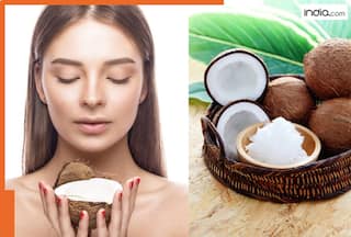 चेहरे के दाग-धब्बों को हटा सकता है नारियल का तेल....मक्खन सी मुलायम हो जाएगी त्वचा