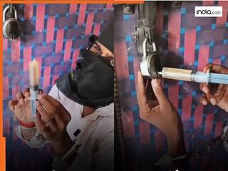 Chor Ka Video: बिना तोड़े ही चोर ने खोल दिया ताला, तरीका देख लिया तो आंखें फटी रह जाएंगी | देखें वीडियो