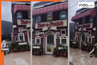 Manali’s Sher-e-Punjab Restaurant swept away; only entrance wall left standing