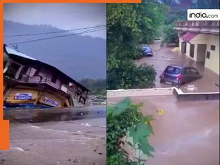 हिमाचल में हाहाकार! बाढ़ में बहते दिखे घर, कई पुल टूटे, देखें इस भयानक तबाही का Video
