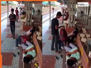 Trending Video: रेलवे प्लेटफॉर्म पर अचानक हुआ कुछ ऐसा, कैमरे में कैद नजारा देख सभी के होश उड़ गए | देखें वीडियो