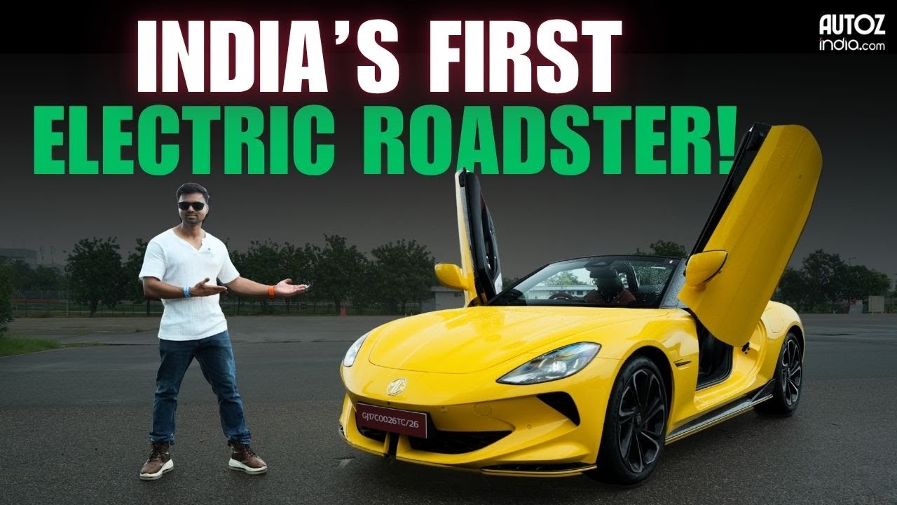 MG Cyberster First Drive Review: India’s First Electric Roadster Tested – Thrill, Tech & Verdict!