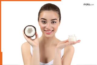 रात में नारियल तेल में मिलाकर लगा लें ये 1 चीज, सुबह तक चमक जाएगा चेहरा