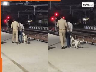Chor Ka Video: पुलिस संग चोर को देखते ही आउट ऑफ कंट्रोल हो गया डॉगी, फिर जो किया यकीन ना करेंगे | देखें वीडियो