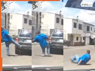 Funny Video Today: खुद पर कंट्रोल नहीं और गुस्सा निकालने पहुंच गया शख्स, फिर जो हुआ हंसी नहीं रुकेगी | देखें वीडियो