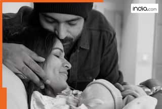 Varun Tej, Lavanya Tripathi blessed with baby boy, Chiranjeevi shares joyful first glimpse- See post