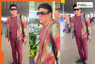 Govinda beams with joy at airport as wife Sunita Ahuja shuts down divorce rumours – WATCH