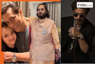 Anant Ambani, Salman Khan to Shah Rukh Khan, most expensive watches owned by Indian celebrities, fifth on list is...