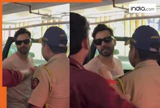 Varun Dhawan's driver verbally abuse a man after minor car accident? Here's what we know- Watch viral video