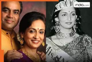 Meet Paresh Rawal's wife, former Miss India, Bollywood actress, PhD holder in..., now works as...