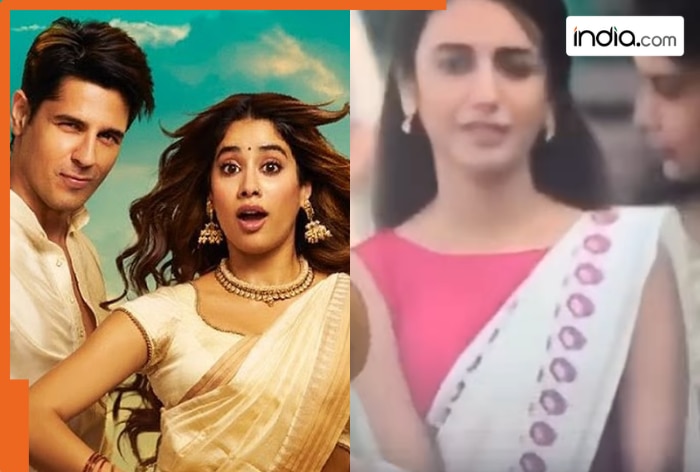 From National crush to cameo, Priya Prakash Varrier turns background extra in Param Sundari, netizens react, 'Better than Janhvi Kapoor'- watch viral video