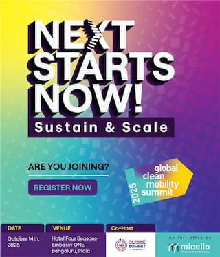 Global Clean Mobility Summit 2025: Driving India’s Sustainable Transport Future