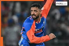 Pathum Nissanka hits six off Chakravarthy, yet no runs added after Axar Patel drops the catch due to...