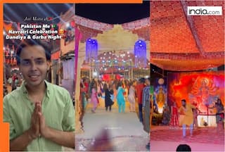 Are Hindu festivals celebrated in Pakistan? Viral video shows grand Navratri celebration, people enjoying Dandiya in...; watch