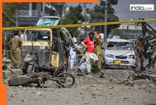Watch: Video captures SHOCKING moment when massive suicide blast rocked Pakistan's Quetta killing 10