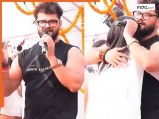 खेसारी लाल यादव ने पार की अश्लीलता की सारी हदें, लड़की के साथ फ्लर्ट करते हुए कहा 'जहां चाहता हूं, वहीं पकड़ लेता हूं...'