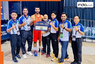 World Boxing Championships: Lakshya Chahar dominates Iashaish to reach pre-quarters