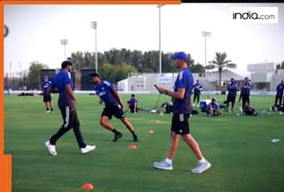WATCH: Hardik Pandya and Rinku Singh take part in Bronco Test ahead of India vs Pakistan match in Asia Cup 2025