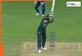 Asia Cup 2025: Shaheen Afridi hits stunning helicopter shot during his vital knock vs UAE, video goes viral