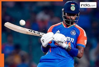WATCH: Hardik Pandya's cameo knock powers India to 168 in Asia Cup 2025 Super 4 game vs Bangladesh