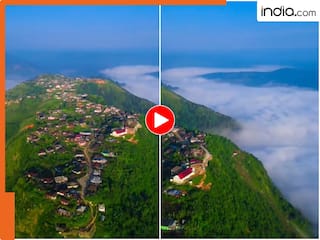 बादलों के बीच बसा खूबसूरत गांव, आनंद महिंद्रा भी रह गए हैरान! जानिए कहा  छुपा हुआ ये स्वर्ग- देखें Viral Video