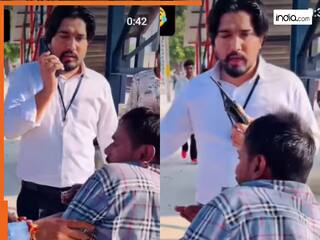 Viral Video Today: 'टीटीई' को ही पीटने लगा यात्री, स्टेशन पर जो हुआ सोच-सोचकर हंसेंगे | देखें वीडियो