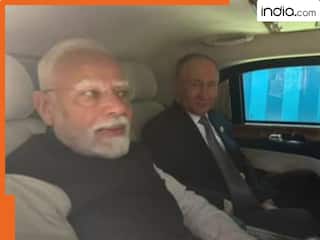 कार में पीएम मोदी और व्लादिमीर पुतिन के बीच क्या बात हुई थी? रूसी राष्ट्रपति ने खुद कर दिया खुलासा-  'डोनाल्ड ट्रंप के...'