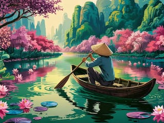 Paddling Through Paradise: A Guide To The Serene Waterways Of Tam Coc, Vietnam