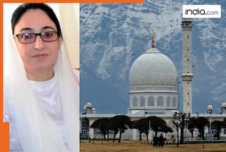 Who is Darakhshan Andrabi, at centre of controversy at Srinagar's Hazratbal mosque, dubbing locals as militants?