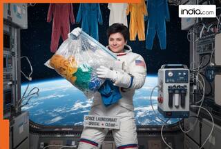 China makes unique washing machine to wash clothes in space; no water, no detergent; its disinfectant will keep clothes germ-free and hygienic