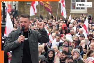 Thousands take to London streets in anti-immigrant, anti-Islam protest called by Tommy Robinson
