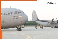 Several US military aircraft land at Pakistan's Nur Khan base, destroyed by India during Operation Sindoor; it is said...