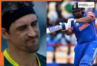 6,6,6,6,4: When Rohit Sharma clobbered Mitchell Starc for 29 runs in a T20 match, video goes viral